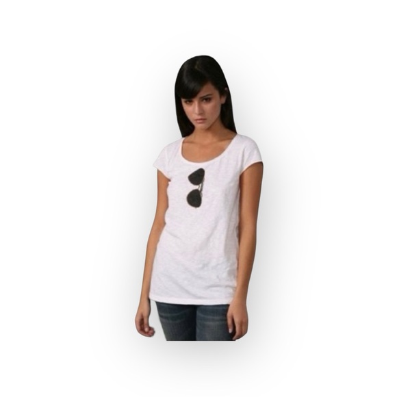 Sauce ☯︎︎ Ray Ban Sunglasses Tee T Shirt ☯︎︎ Cornflower Pastel Blue ☯︎︎ XS ︎ - Picture 12 of 13